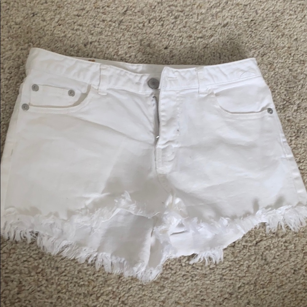 White shorts
